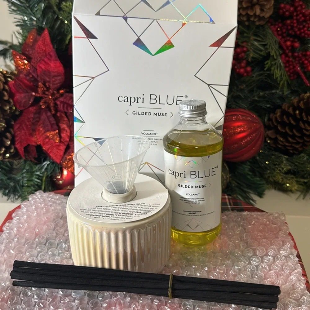 🔥Mega Promotion Capri Blue Muse Reed Oil Diffuser - Comes with Diffuser